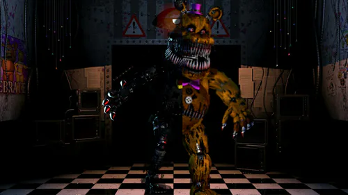 Nightmare Fredmare in FNaF 2 mod by TheMasterPuppet - Game Jolt