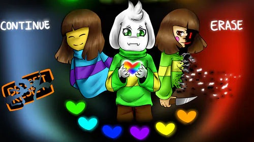 Frisk & Chara vs Sans (Battle), Glitchtale Wiki