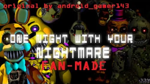 Un-nightmare nightmare! Put your suggestions for his name in the comments  and have a good day 👍 : r/fivenightsatfreddys