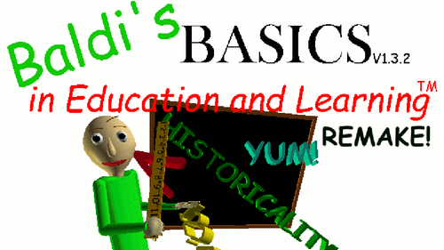 remake of baldi's basics plus title screen : r/BaldisBasicsEdu