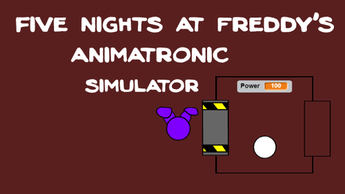 Fnaf Animatronics Simulator V1.0 by IncrivelManBR - Game Jolt