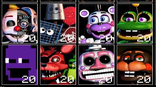 Five Nights at Freddy's 2 Ultra Custom Night by astaceres. - Game Jolt