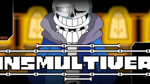 Teste no modo Custom(Customização). - SansMutiverse(Sans Simulator) by  BadtrapBBites