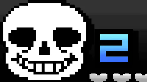 undertale two player sans fight - Physics Game by ninjamineturtle