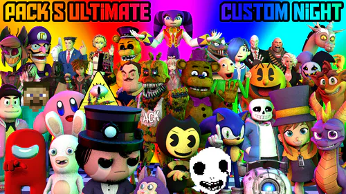 Stream FNAF ULTIMATE CUSTOM NIGHT SONG THE ULTIMATE NIGHT by Not a