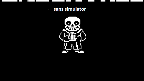 Sans Simulator (RabidPlatypus) by Rabid01 - Game Jolt