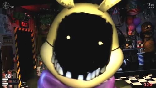 WITHERED GLITCHTRAP + Phantom Glitchtrap in UCN (MODS) #FNaF by