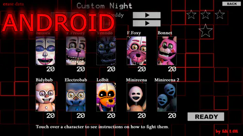 Sister Location Custom Night (android) by fdi - Game Jolt