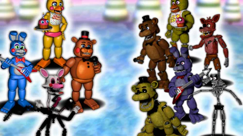 FNaF World: FNaF 2 Classic Toy Animatronics Complete! (Mod) 