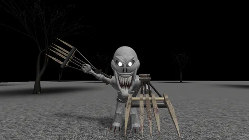 New rake game coming out soon, thoughts on the model? (game is called The  Rake: bloodheart forest) : r/robloxgamedev