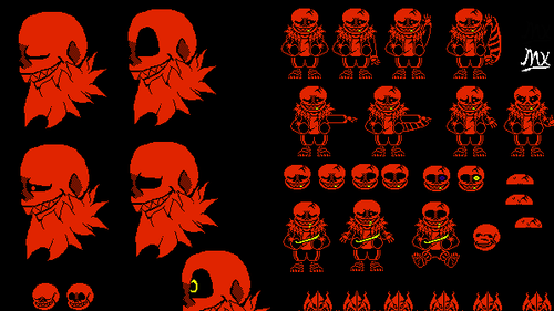 Underfell : Hard Mode Fell Sans Fight by Buddy_69 - Game Jolt