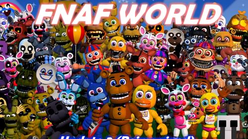 fnaf world update 2 changes