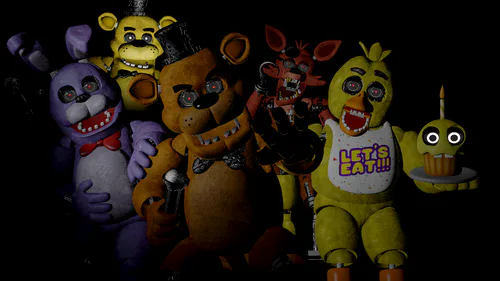 Toon Fnaf 1 Animatronics