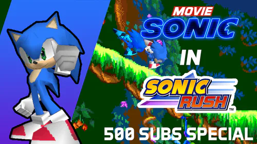 Sonic Rush 3D em COQUINHOS