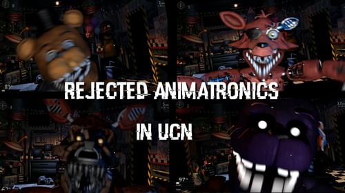 Fnaf Ucn Shadow Classic Animatronics Mod [Ultimate Custom Night] [Mods]