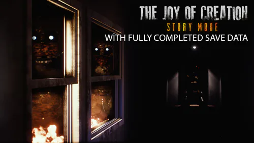 The Joy Of Creation Story Mode fully completed save file by