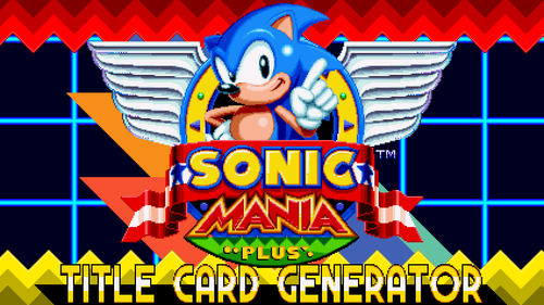 Custom / Edited - Sonic the Hedgehog Customs - Title Card Banners