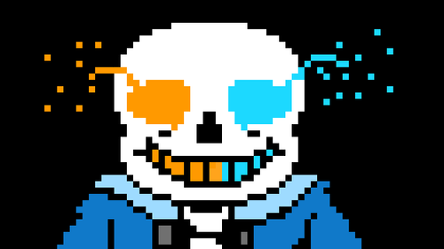 UnderTale Hard Mode Sans Figh by FDY Completed (HP INF)