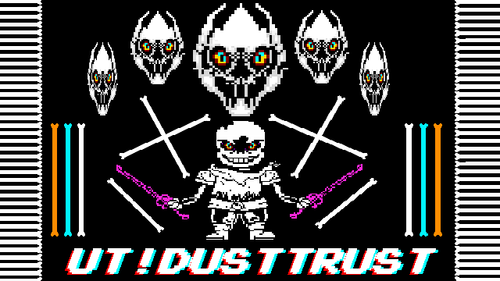 Scratch Dusttrust] [No Heal] Sans Fight [Phase 1] 