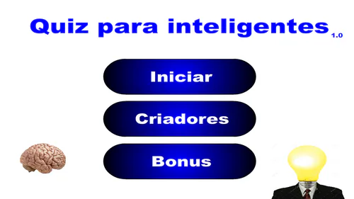 Quiz para Inteligentes 3 [BR] by RVDStudios - Play Online - Game Jolt
