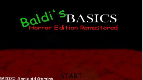 Baldi's Basics Classic Remastered Android by SBofficial123 - Game Jolt