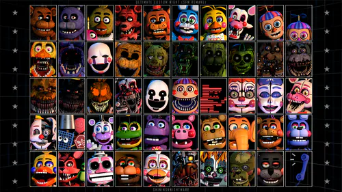 Five Nights at Freddy's 4: Custom Night by JimmyGGames - Game Jolt