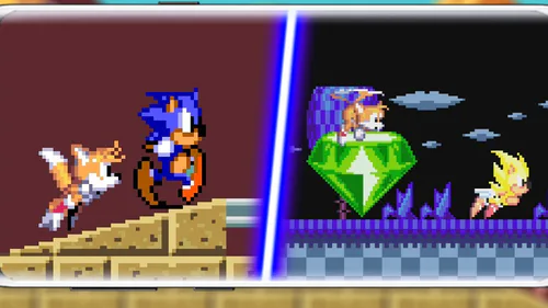 VitaDB on X: Sonic 2 SMS Remake v.2.0.D by MDashK & Creative