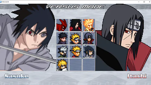 Naruto:Mugen  Naruto mugen, Itachi, Naruto