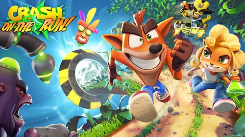 Crash Bandicoot: On the Run! lets you smash your way through