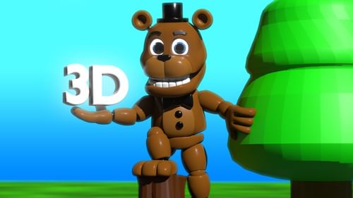 FNAF World 3D (FREE DOWNLOAD) - Part 3 ☆ NEW CHARACTERS! 