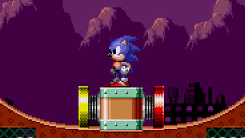 Sonic Forever mod: An Ordinary spring yard zone by