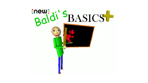 Logo for Baldi's Basics Plus by NubNublet