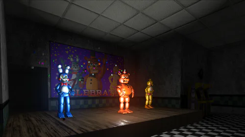 Image 2 - Freddy in Space: FNaF World themed mod for DOOM and DOOM II for Doom  II - ModDB