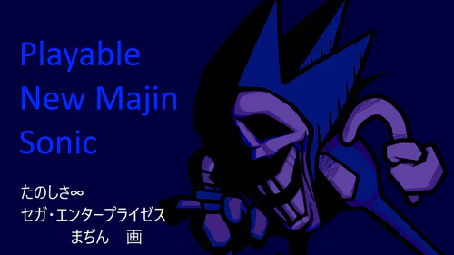 Playable Majin Sonic [Friday Night Funkin'] [Mods]