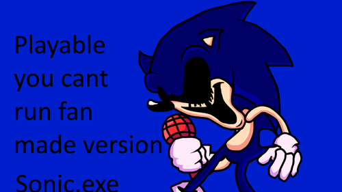 FNF Sonic.exe You Can't Run FanMade Mod [Friday Night Funkin'] [Mods]