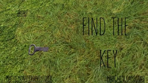 Find The Key by MattieMonster (@MattieMonsterDeveloper) on Game Jolt