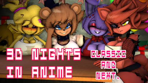 BunJaminG on Game Jolt: Five night's in anime 3d all poses all extras and  secrets unlocked!