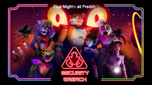 NOO Keren bgt! GAME FIVE NIGHT AT FREEDY SECURITY BREACH RILIS DI  ANDROID!?! UNREAL ENGINE 