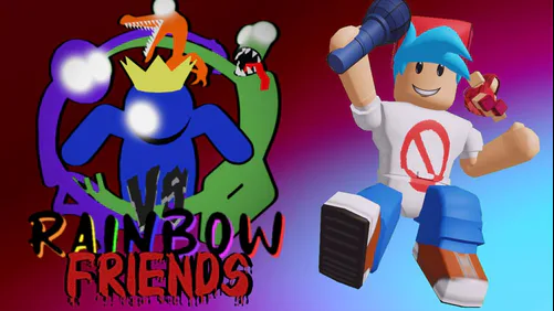 Blue V1 VS All Rainbow Friends (FNF Mod Full Song) - Roblox Friday Night  Funkin 