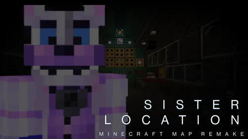 Custom FNAF 1 Map for MCPE // Download + Tour 