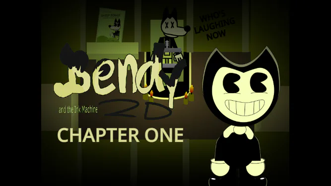 Main Menu image - Bendy & The Ink Machine 2D: Low Budget Edition