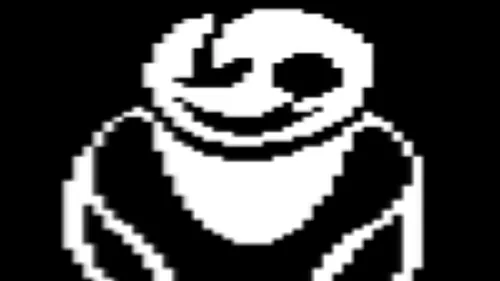 Undertale Sans Pixel Art , Png Download - Sans Png, Transparent Png - vhv