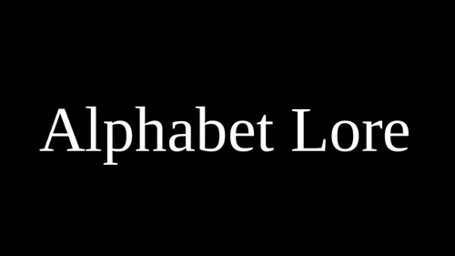 ThomasTheTrainMakesEditing on Game Jolt: I ship I & V From Alphabet Lore  (just my opinion) Plz don't judge i