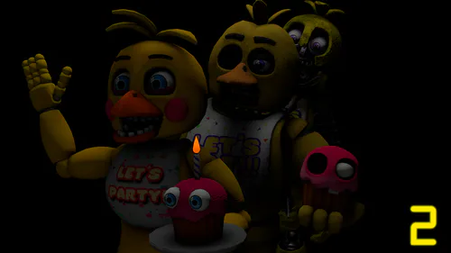 Blend Swap, chica v.2, fnaf, fnaf 1