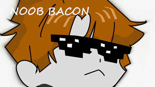 Roblox noob and bacon hair