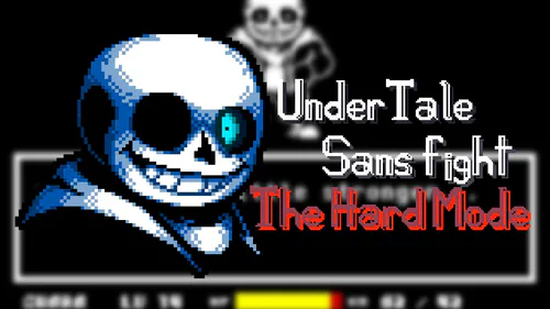 Undertale Hardmode Sans Fight by DEL 