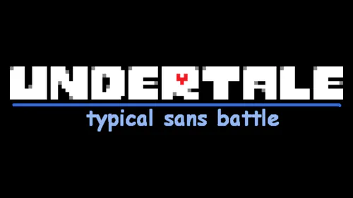 UNDERTALE: typical sans battle. by Gabe Sunshine - Game Jolt