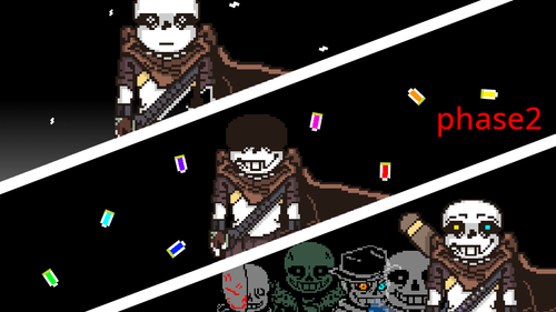 Ink!Sans 2 player fight (P1 Ink P2 Player) by SwitchGlitch - Play Online -  Game Jolt