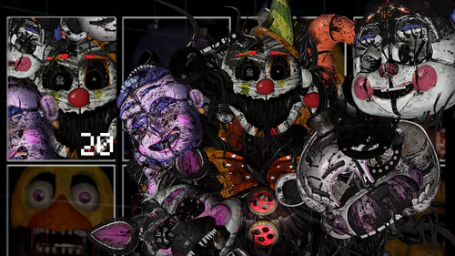 Withered Plus Chica In FNAF UCN! by Zelve.K - Game Jolt