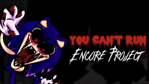 360° Vs Sonic.exe round 2 - you can't run. FNF Animation 